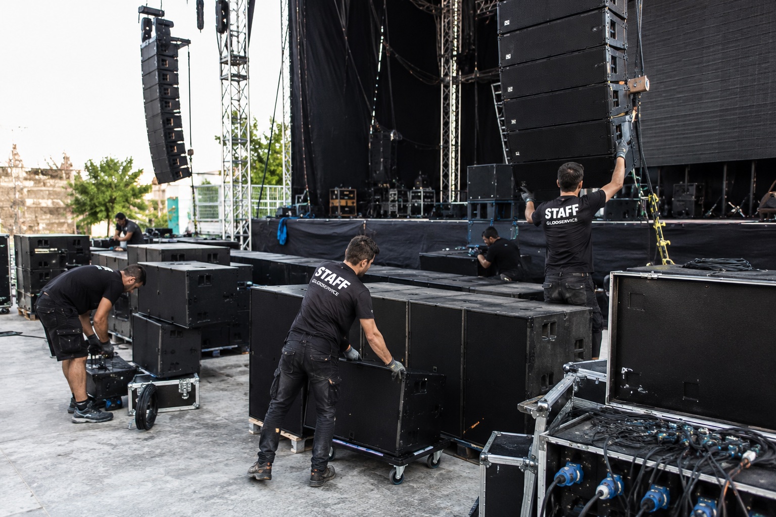 Installazione audio fissa